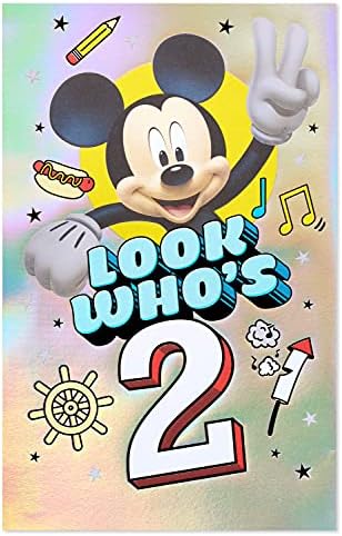 Amerikai Üdvözlet 2 Szülinapi Kártyát (Mickey Mouse)