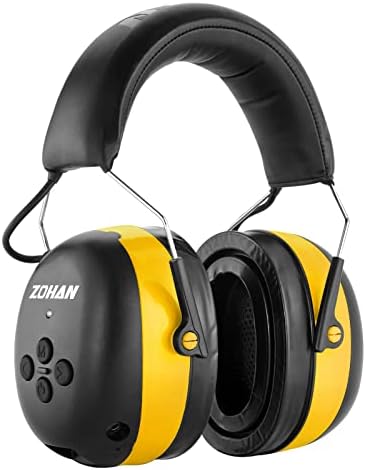 ZOHAN EM037 Bluetooth hallásvédő,NRR 25dB zajcsökkentés Fül Védelme 1500mAh Akkumulátor