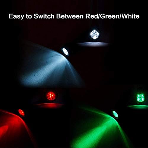4 az 1-ben Többszínű lámpa, 300 Lumen Nagyítható Egy Mód Fehér, Piros, Zöld, Kék Fény, Vadászat Zseblámpa