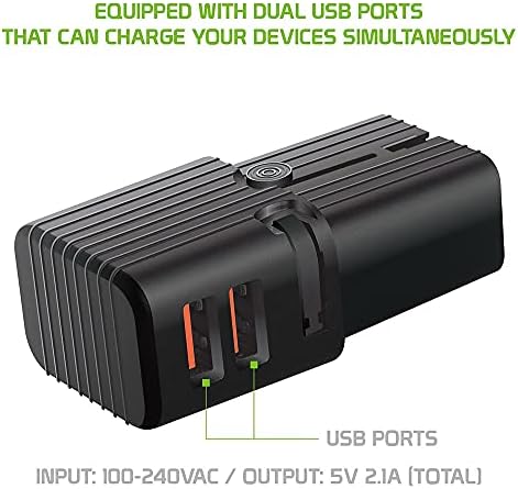 Kettős Univerzális USB Adapter Működik a Dell XPS 1340 Világszerte Hatalom Utazási köztünk/EU/CN/AU/NZ/egyesült KIRÁLYSÁG