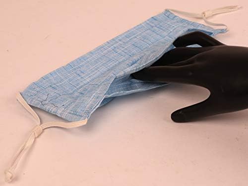 Próbakő Szűrő zsebében orrnyereg 2 réteg pamut maszk mosható
