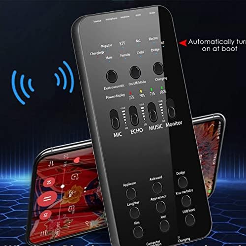 XXXDXDP Élő hangkártya Audio Külső USB Fülhallgató Mikrofon Élő Adás Hang Kártya, Mobiltelefon, Számítógép PC Felvétel (Szín : D, Méret
