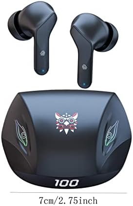 Vezeték nélküli Gaming Headset Ultra Alacsony Késleltetésű Játék Zene Mód Beépített Mikrofon IPX4 Vízálló Fülhallgatók Bluetooth