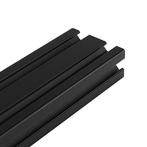 KAISENG 100-1200mm Hossza Fekete Eloxált 2040 T-Slot Alumínium Profil Extrudálás Keret CNC (800mm)