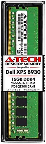 Egy-Tech 16 gb-os RAM Modul a Dell XPS 8930 Torony - DDR4 2666MHz PC4-21300 Non-ECC DIMM Asztali Memória bővítés