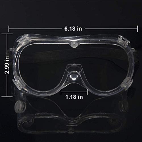 Anti-Köd Széles-Vision Védőszemüveg, Állítható Védő Szemüveg Labor, Gyári, Aztán haza,Szemüveg UV Valamint Csepp Védelem