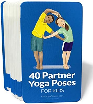 Partner Jóga Pózok Kártya Gyerekeknek - Játék-Terápia, Agy Szünetek, az Osztályteremben vagy a jóga, Jóga a Családok, Általános TESTNEVELÉS