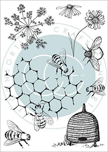 Kézműves Konzorcium Mondja a Méhek - Special Edition - Stamp Set - Állatok CCSTMP055