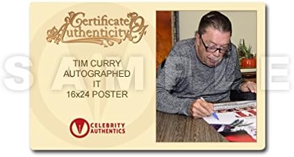 Tim Curry Dedikált 16×24 Ez Poszter