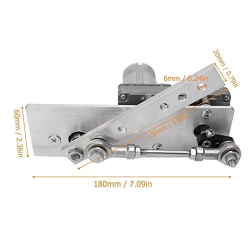 Reciprok Lineáris Aktuátor 12V 10-130° Ciklus Állítható Kerékpározás Motor US Plug 100‑240V (45 Percenként)