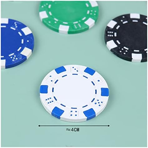BAUSE 10DB Póker Zseton ABS+Vas+Agyag Póker Zseton Texas Hold ' em Póker a Fém Érmék Póker Zsetonok Kiegészítők