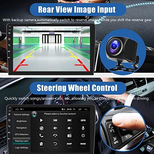 Android Autó Rádió Sztereó a Volkswagen Passat 2011-2015 a Vezeték nélküli Apple CarPlay Android Auto 9 hüvelykes érintőképernyő GPS Navigációs