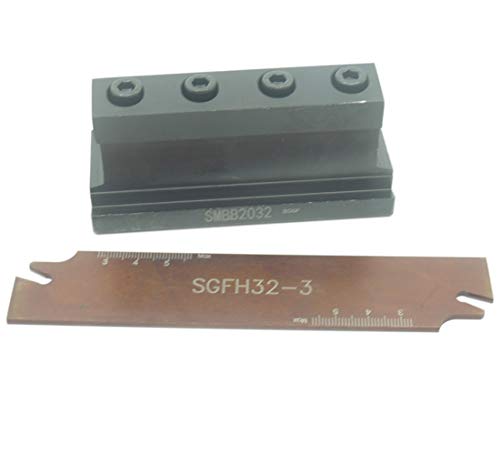 SGFH32-3mm Grooving Búcsú Penge SMBB2032 + SGFH332 Vágva szerszámtartó Blokk