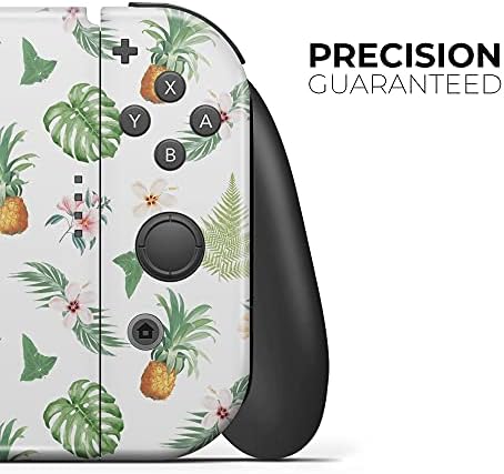 Design Skinz - Kompatibilis Nintendo DSi XL - Bőr Matrica Védő karcálló Cserélhető Vinil-Wrap Fedél - A Trópusi Ananász, virágmintás
