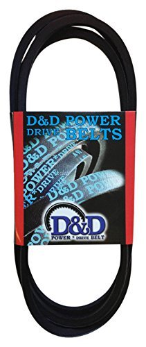 D&D PowerDrive 17X690 Metrikus Normál Csere Öv, B/5L, 1 -Zenekar, 28 Hossz, Gumi