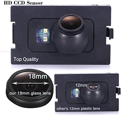 Super HD jármű kamera 1280x720 pixel 1000 TV sor Vízálló Jármű Autó Visszapillantó Biztonsági Kamera, 170° fordított kamera