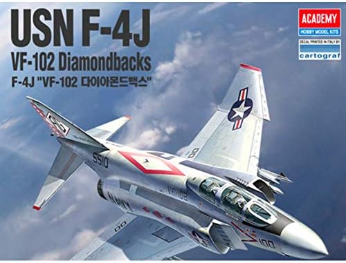Akadémia 12323 1/48 Műanyag Pramodel Kit USN F-4J VF-102 Diamondbacks