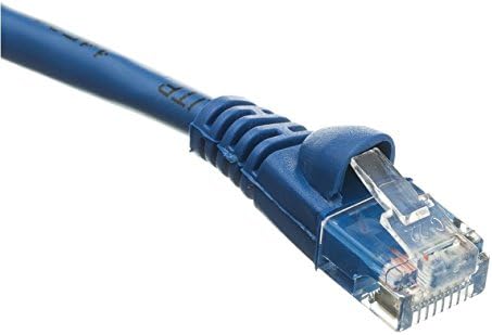 4 Csomag, Cat5e Ethernet Patch Kábel, Snagless/Öntött Boot, 1, Kék (CNE503948)