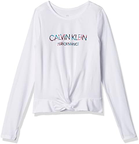 Calvin Klein Lányok Teljesítményét, Hosszú Ujjú Sport Póló
