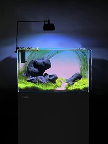 LANDEN HYDROLIT 35 RGB LED Akvárium Fény Édesvízi - Teljes Spektrumú Világítás Állítható BrightnessWith Vezérlő(Fény Mount Kit