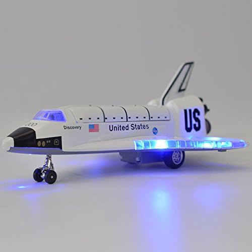 Ailejia Space Shuttle Modell Kit Orbiter Hajó Fröccsöntött Űrsikló Játék Gyűjtemény Fény 8