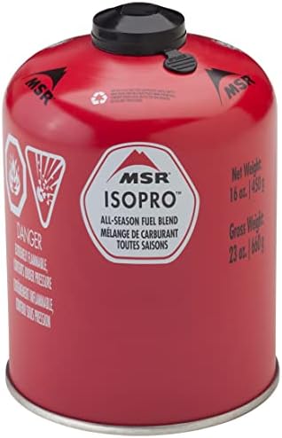 MSR IsoPro Üzemanyag Tartály a Hátizsákkal, illetve a Kemping Tűzhely