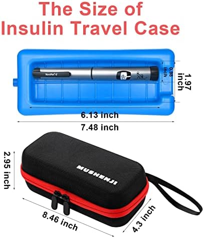 Inzulin Hűvösebb Utazási Esetben,Korszerűsített Cukorbeteg Hordozható Védő Vízálló Toll hordtáska,Szervező a Cukorbetegség, mind