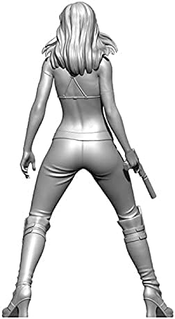ETRIYE 1/24 Gyanta Karakter Modell Fantasy Női Ügynök Die Cast Modell Kit (Darabokban, majd Festetlen)/Fw469