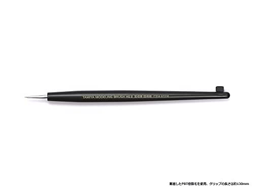 Tamiya Smink Anyag Series a No. 216 Modell Ecset HGII Arcát Ecset Ultra Finom 87216 Fekete