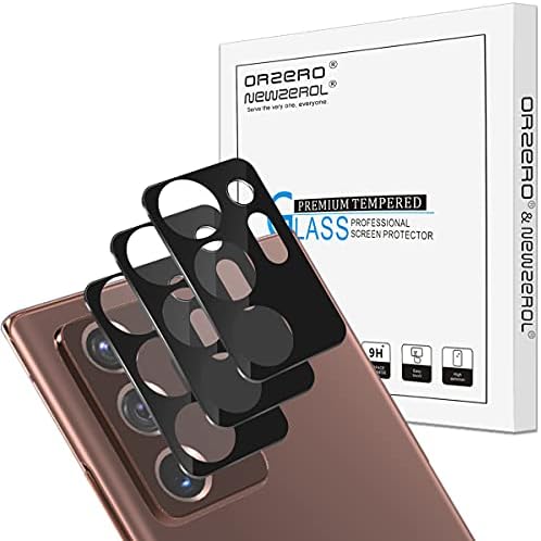 Orzero (3 Csomag) Kompatibilis a Samsung Galaxy Note 20 Ultra Kamera Lencséjét Védő (Nem Befolyásolja a Flash), a 9-es Keménységű HD Anti-Semmiből
