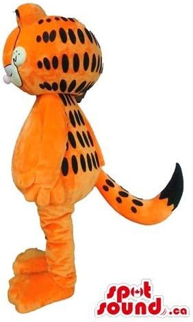 SPOTSOUND Garfield Narancssárga macska Rajzfilmfigura Kabala MINKET Jelmez jelmezes