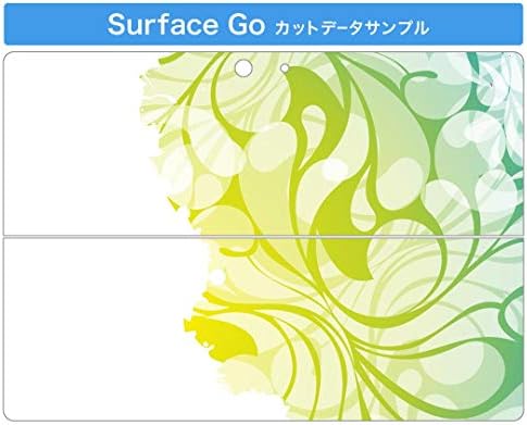 igsticker Matrica Takarja a Microsoft Surface Go/Go 2 Ultra Vékony Védő Szervezet Matrica Bőr 001739 Virág