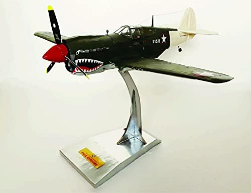 Papír légierő P-40E Warhawk Modell Kit - 1/16 Méretarány (28 ) Kártya Modell