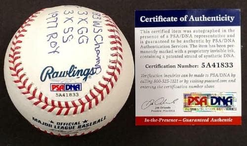 Eddie Murray felirat autogramot Stat aláírt MLB baseball PSA Tanú COA-auto - Dedikált Baseball