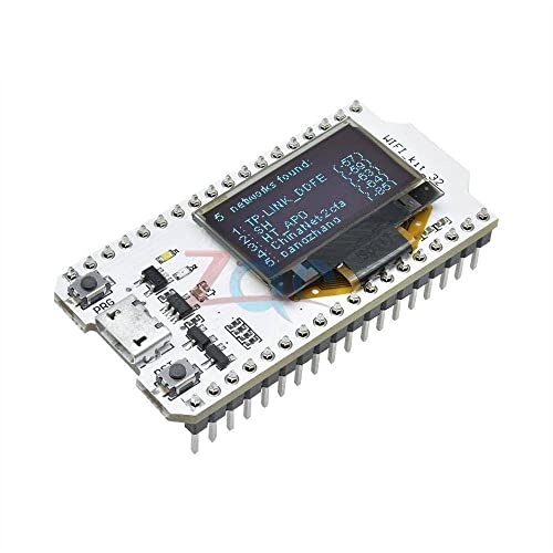 ESP32 ESP-32 Bluetooth WiFi Kit OLED 0.96 hüvelykes Kijelző Modul CP2102 32M Flash 3.3 V-7V 32 Internet Fejlesztési Tanács az Arduino