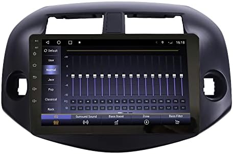 Android 10 Autoradio Autós Navigációs Sztereó Multimédia Lejátszó, GPS, Rádió, 2.5 D érintőképernyő forToyota RAV4 2007-2012 Octa-Core