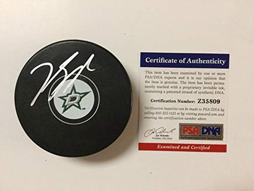 Jason Spezza Aláírt Dedikált Dallas Stars Jégkorong PSA DNS-COA-egy - Dedikált NHL Korong