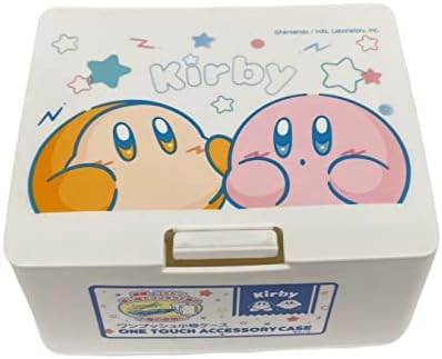 BARÁTOM Kirby a Csillagok Aranyos Doboz One Touch Nyitott Fedél, Smink, Kiegészítő Esetben, Kozmetikai Esetben 4.2 x 3,5 x 2.1.