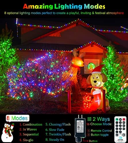 BPAZVUH 438ft 1200 LED Extra Hosszú String Fények Pack 4 LED Ablak Világítás, Dekorációs Világítás Haza Fa Udvaron Karácsonyi lakodalom Háttér
