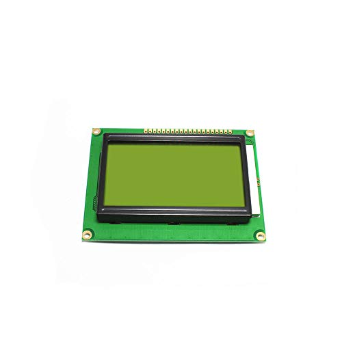 1DB LCD 12864 128x64 Pontok Grafikus Sárga Zöld Színű Háttérvilágítás LCD Kijelző Pajzs 5.0 V Integrált Áramkörök