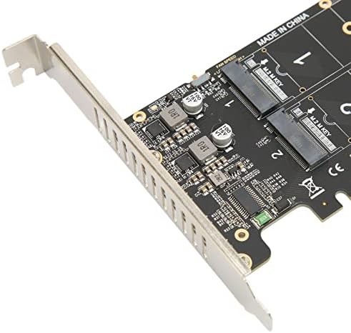 Acogedor M. 2 NVMe SSD Adapter Kártya, PCIe4.0 X16 SSD Átalakítani Adapter hűtőventilátor, valamint Mutató 223022422260228022110