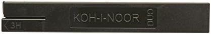 Koh-i-Noor 3H Duette Grafit Vezet, 2mm x 120mm, magában Foglalja a Tartály, doboz 2 (2200D.3H)
