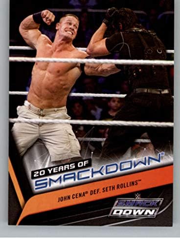 2019 Topps WWE Smackdown Élni 20 Év Összecsapás SD-31 John Cena Birkózás Trading Card