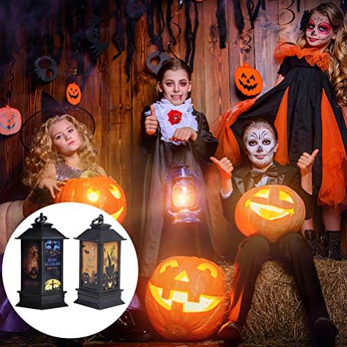 PartyKindom Halloween Témájú Design Este Lámpa LED Hangulat Lámpa Dekoráció Halloween-Halloween Party