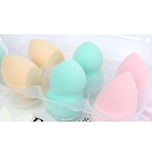 MJCMZD Cseresznye szépség tojás nem eszik rózsaszín smink, száraz, nedves smink tojás kétbalkezes a smink szivacs tojás por alsó lebegés (Méret