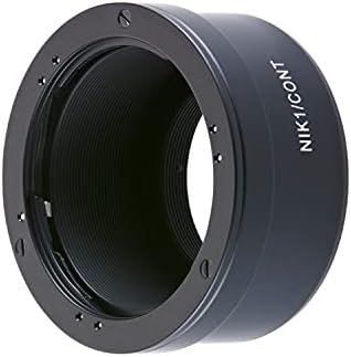 Novoflex NIK1/CONT Adapter Contax/Yashica Objektívek Nikon 1 Test (Fekete)
