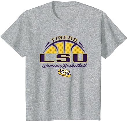 LSU Tigers Női Kosárlabda Suhog a Logó Hivatalosan Engedélyezett Póló