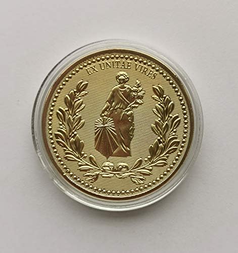 Kontinentális Gold Coin közös Jogkezelő Fém Érme (5 db)