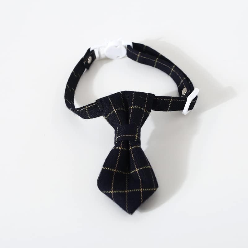 XQSSB Pet-Brit -Stílusú Nyakkendő Nyakkendő a Nyakkendő állítható Macskák, Kutyák, Gyűrű Nyaki Gyűrű Bell Tartozékok(Brit Huangge