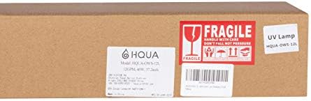 HQUA-foglald el-12L 40W Fertőtlenítő UV-Cső, 2 Csomag HQUA-foglald el-12Q Kvarc tok 12GPM víztisztító Sterilizáló 2 Pack